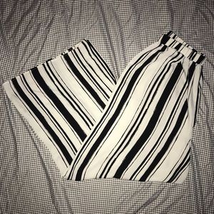 Striped Palazzo Pants